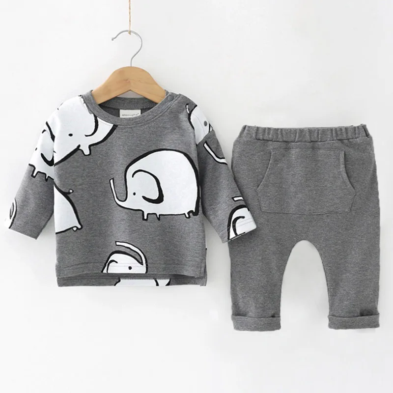LZH Newborn Baby Girls Clothes 2021 Autumn Winter Boys Set 2pcs Kids Outfit Infant Clothing For Christmas Suit | Детская одежда и