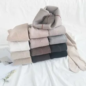 Зимние кашемировые теплые колготки, женские цветные толстые колготки, хлопковые колготки с высокой талией для девочек