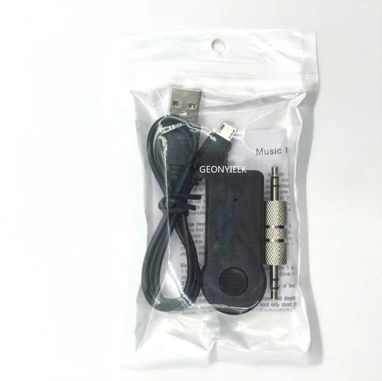 Универсальный аудио беспроводной Bluetooth совместимый приемник автомобильный - Фото №1