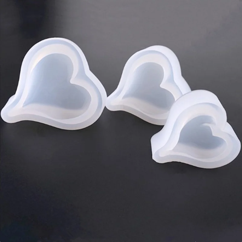 1 шт. силиконовая форма для торта в форме сердца прозрачные формы конфет