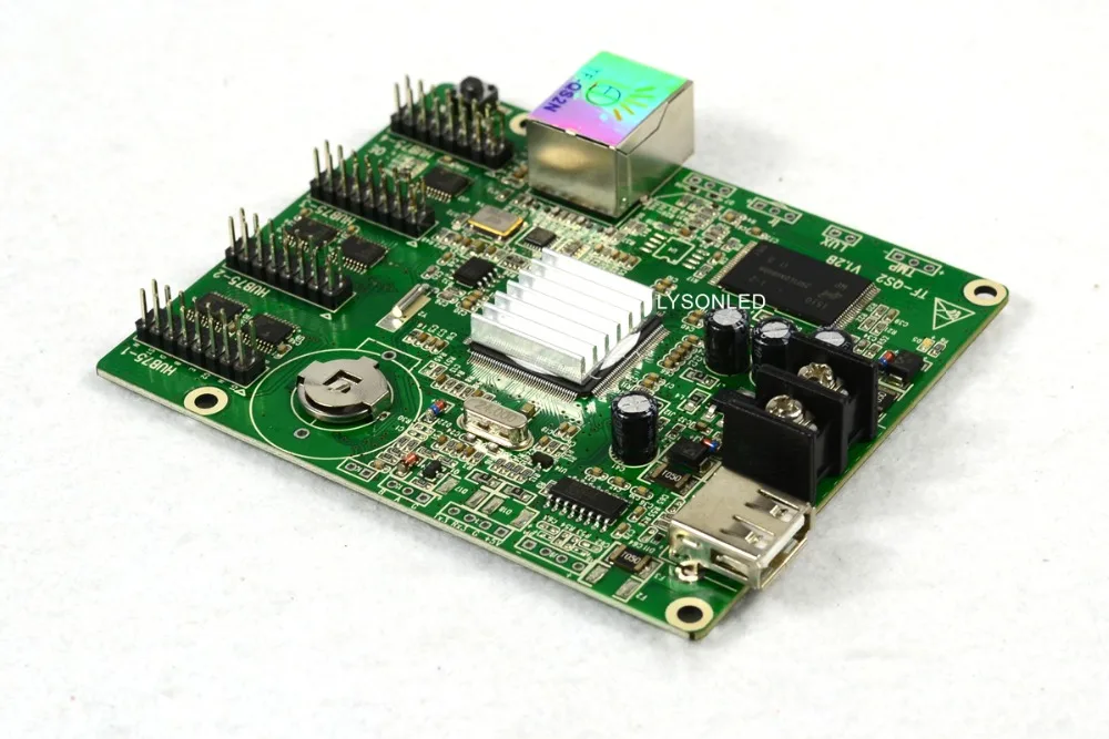 Бесплатная доставка внешняя мощность светодиодный USB диск Ethernet асинхронный HUB75