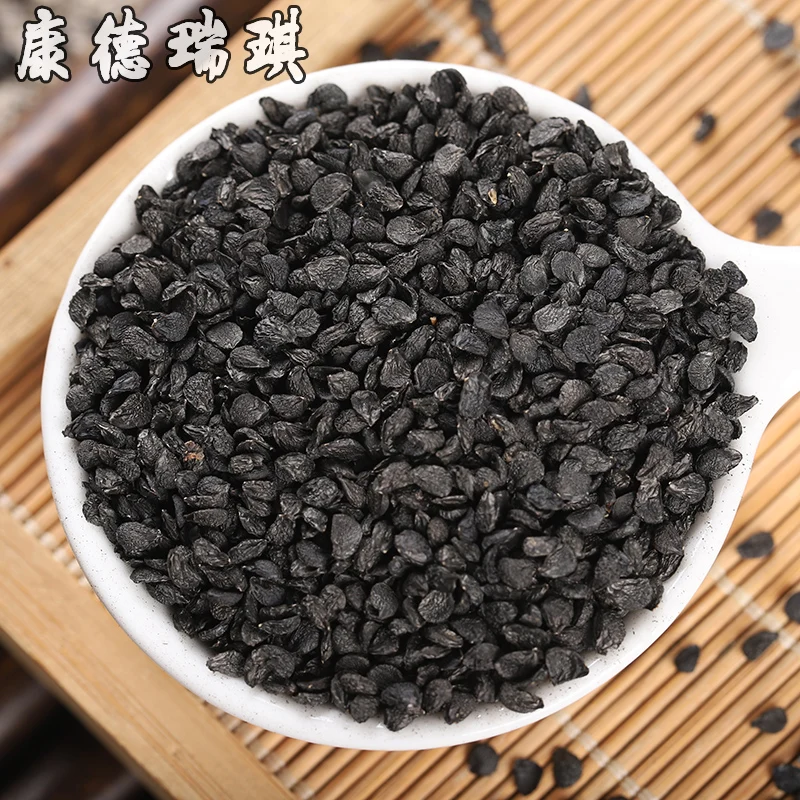 Semen chino de puerro, Semen de cebolla de Tuber, Semen Allii Tuberosi, Jiu Cai Zi-4