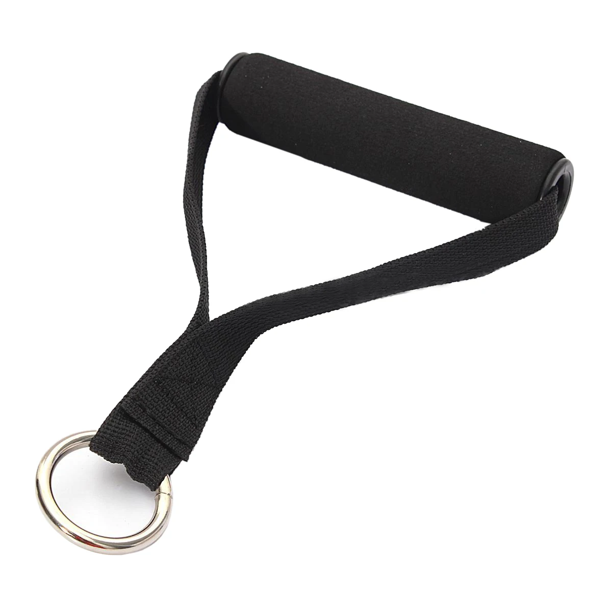 Black 1 Pair Pull Handles Resistance Bands Foam Replacement Fitness Equipment For Yoga Exercise Workout Power Gym | Спорт и