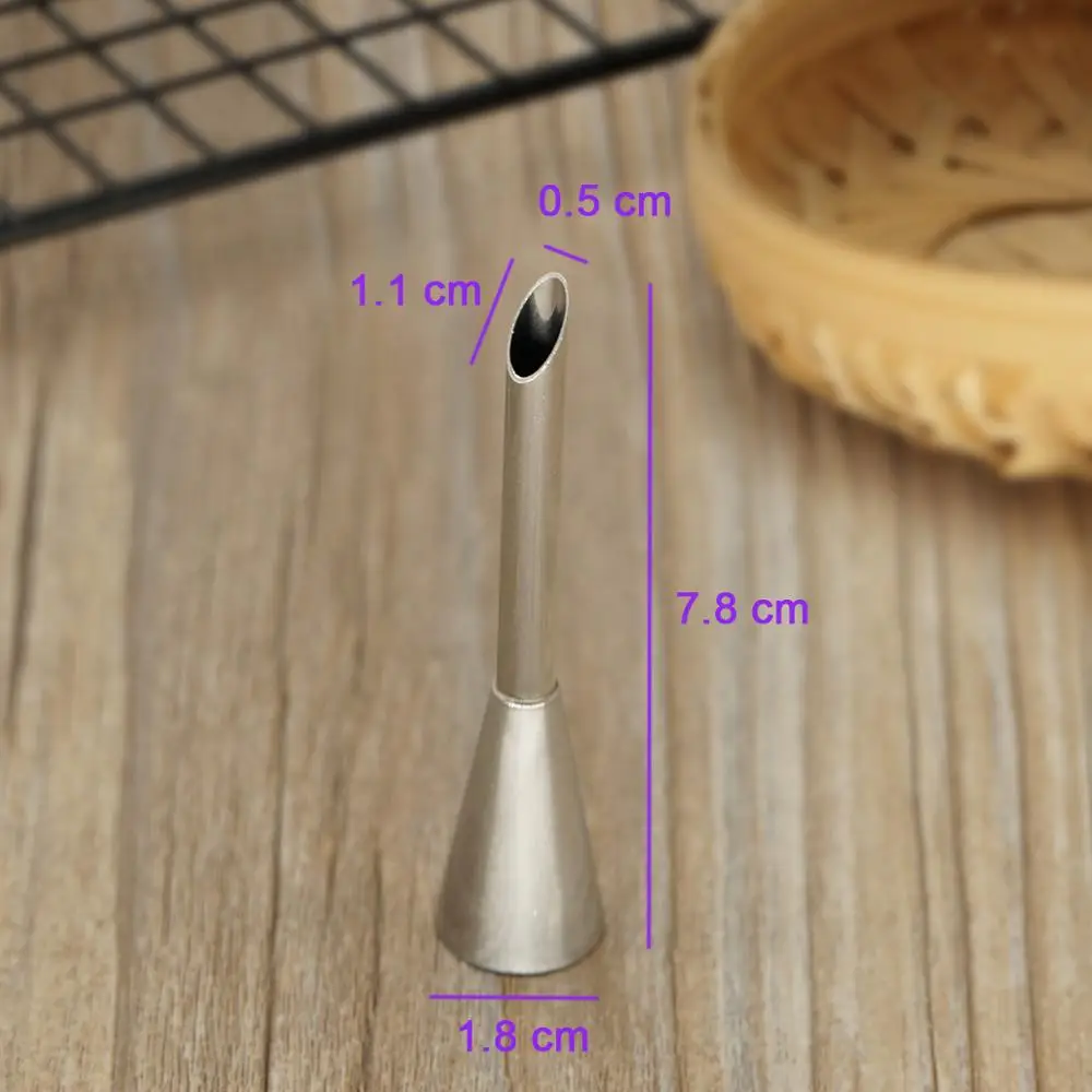 1 шт. насадка для обледенения крема из нержавеющей стали длинная Насадка На