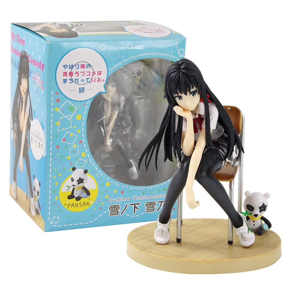 Экшн-фигурка юкиносита аниме Мой Подросток романтическая комедия SNAFU ПВХ игрушка