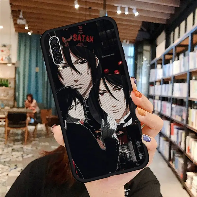 

Japan anime Hot Black Butler Phone Case For Samsung galaxy A S note 10 7 8 9 20 30 31 40 50 51 70 71 21 s ultra plus
