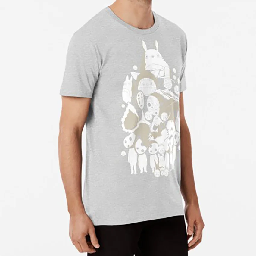 Футболка с надписью Мой сосед друзья | Мужская одежда