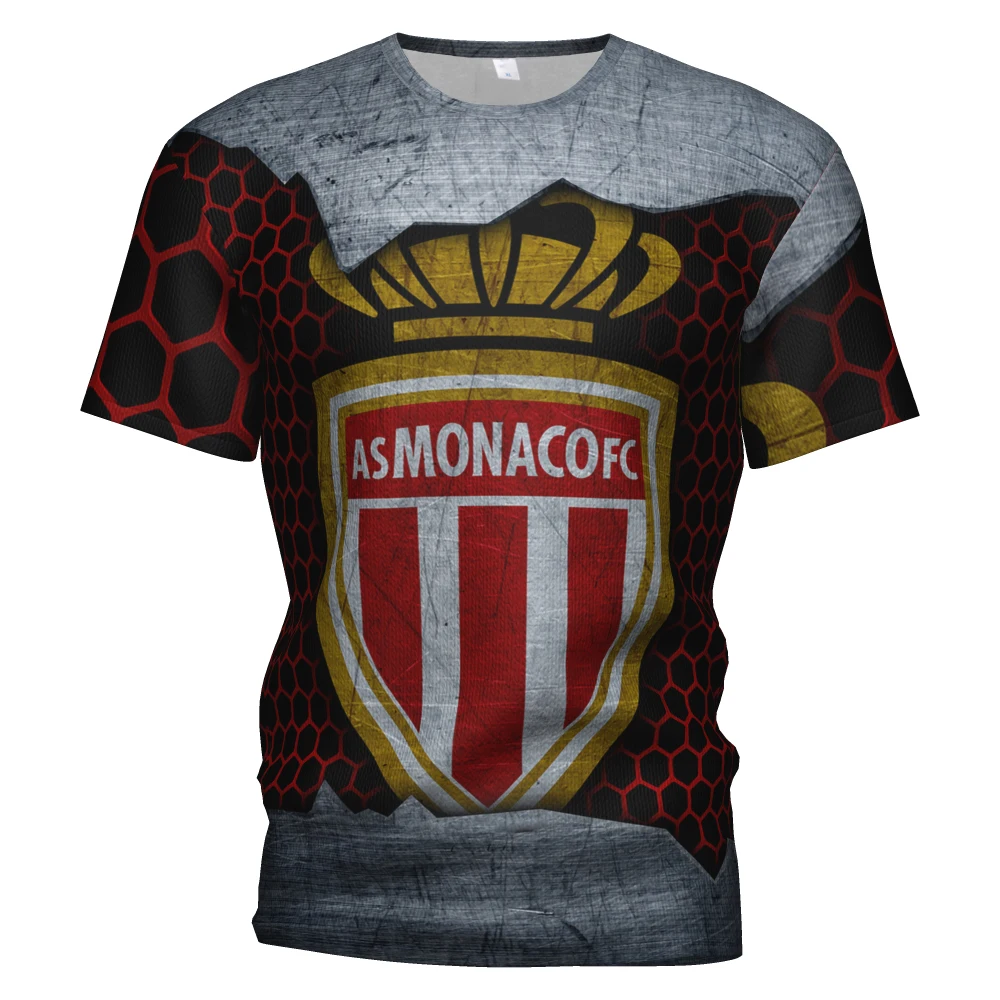 As Monaco 2018 2019 футболка для футбола 3d Футболка Толстовка Maillot спортивный костюм