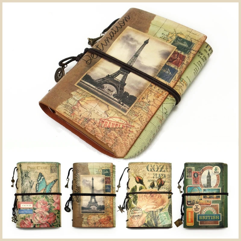 Оригинальные канцелярские принадлежности винтажный дневник планер мягкая крафт