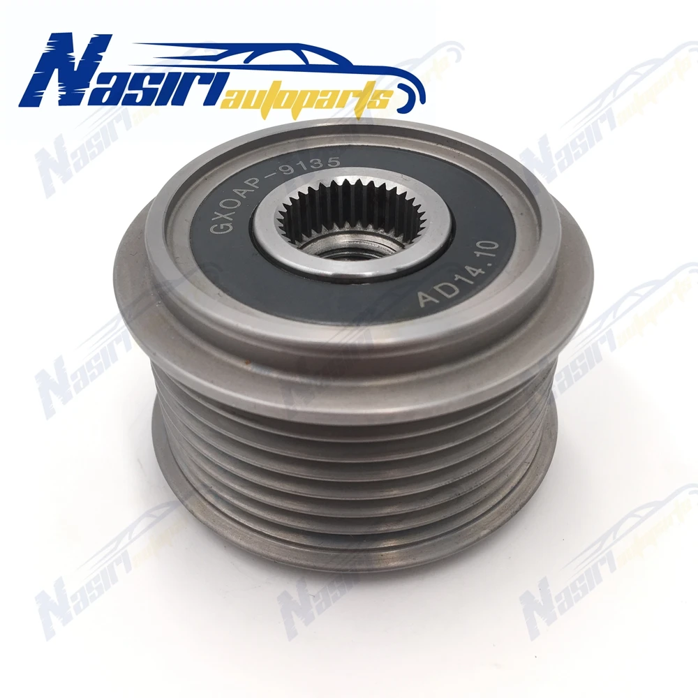 

Overrunning Alternator Pulley Freewheel Clutch For Nissan Patrol GR GU Y61 TERRANO R20 2000- ZD30DDTi Turbo Diesel 3.0L Renault