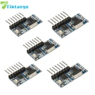 Радиочастотный приемник Tiktango, 5 шт., 433 МГц, модуль декодера обучающего кода, 433 МГц, беспроводной, 4 канала, для пультов дистанционного управления, кодирование 1527 2262