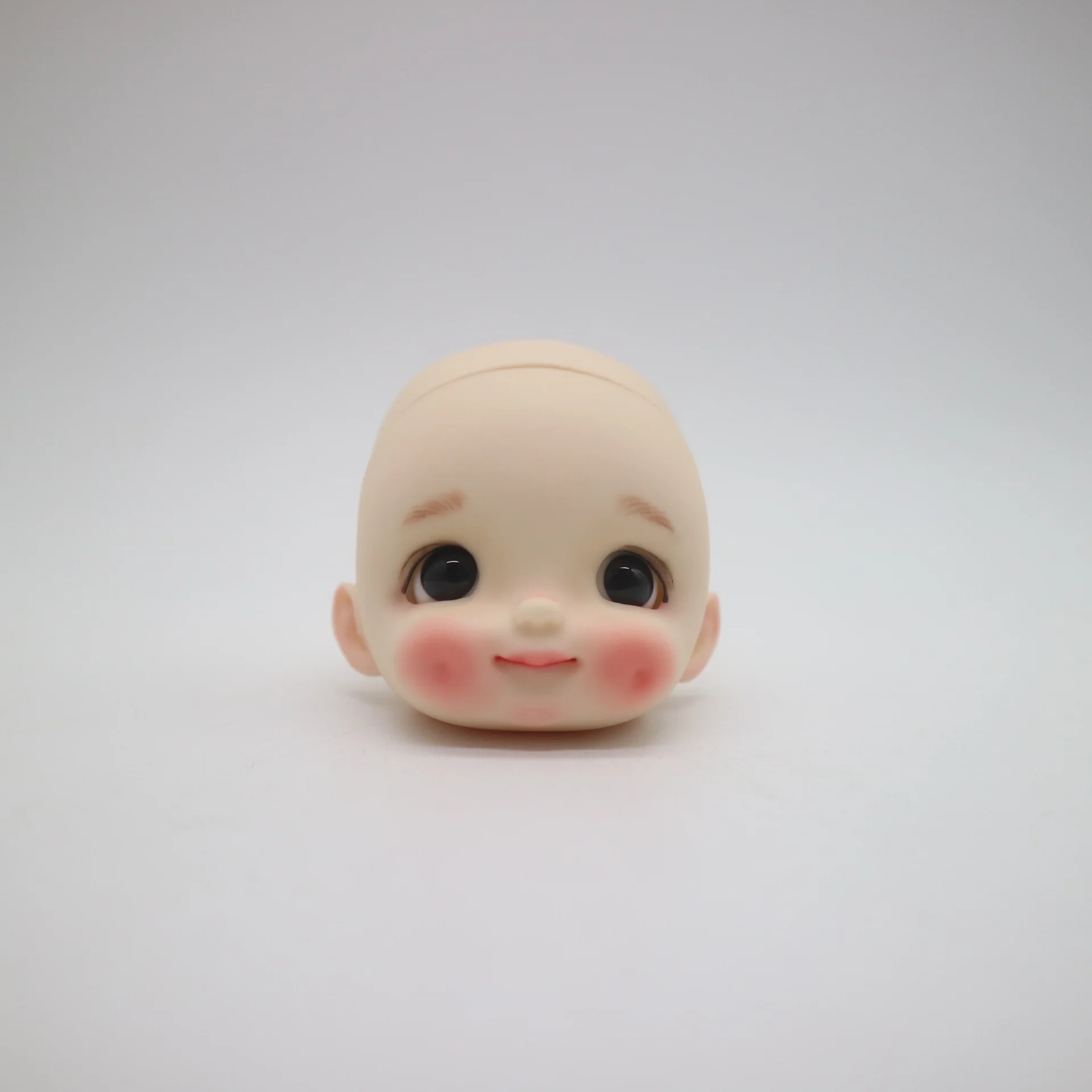 Head with make up Sto dolls 3,0 Dimples кукла голова Кастомизация 1/8 BJD куклы Ob голова DIY Ob 11 голова куклы - Цвет: Head with make up
