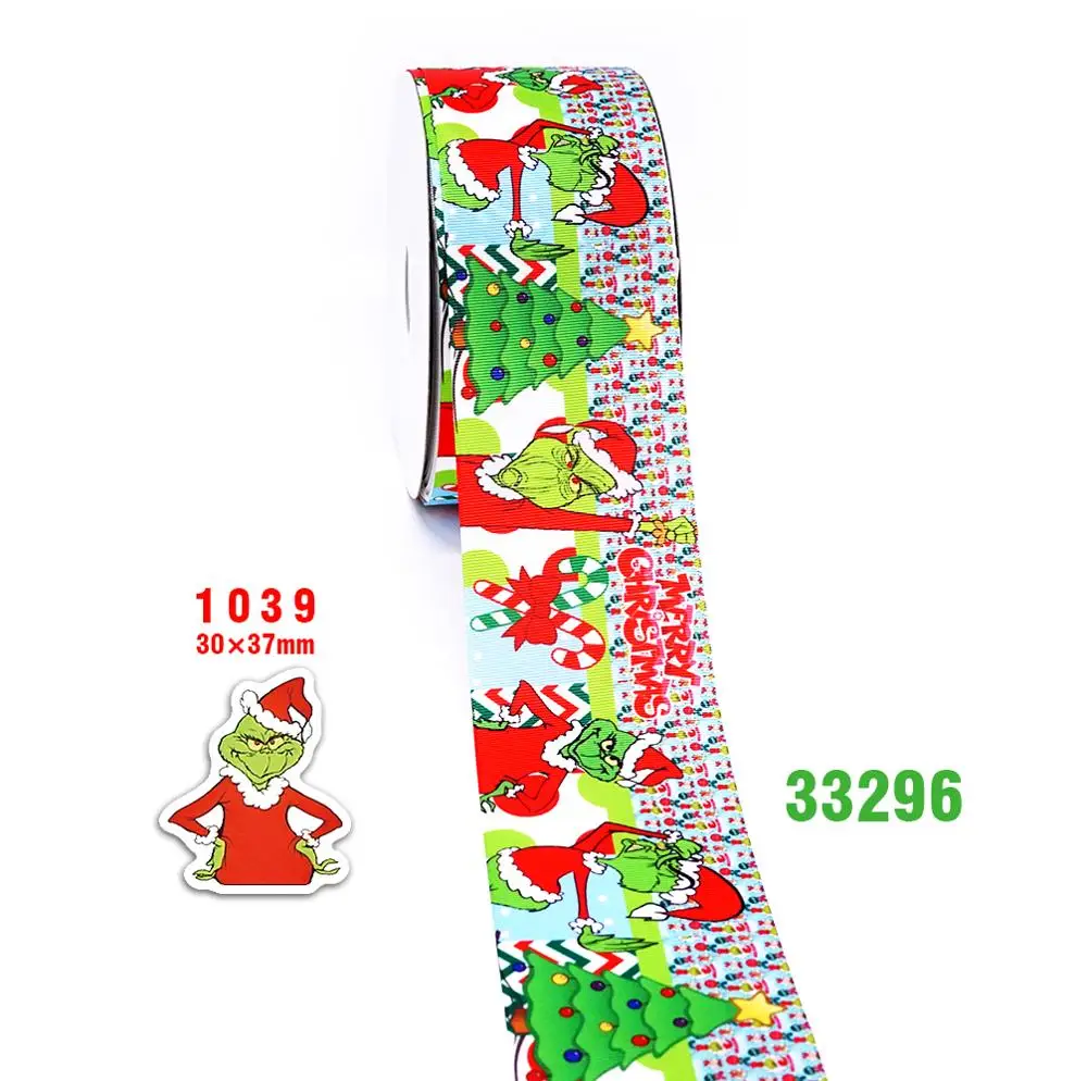 Бесплатная доставка 50 ярдов мультфильм печатных grosgrain ленты 33043 | Дом и сад