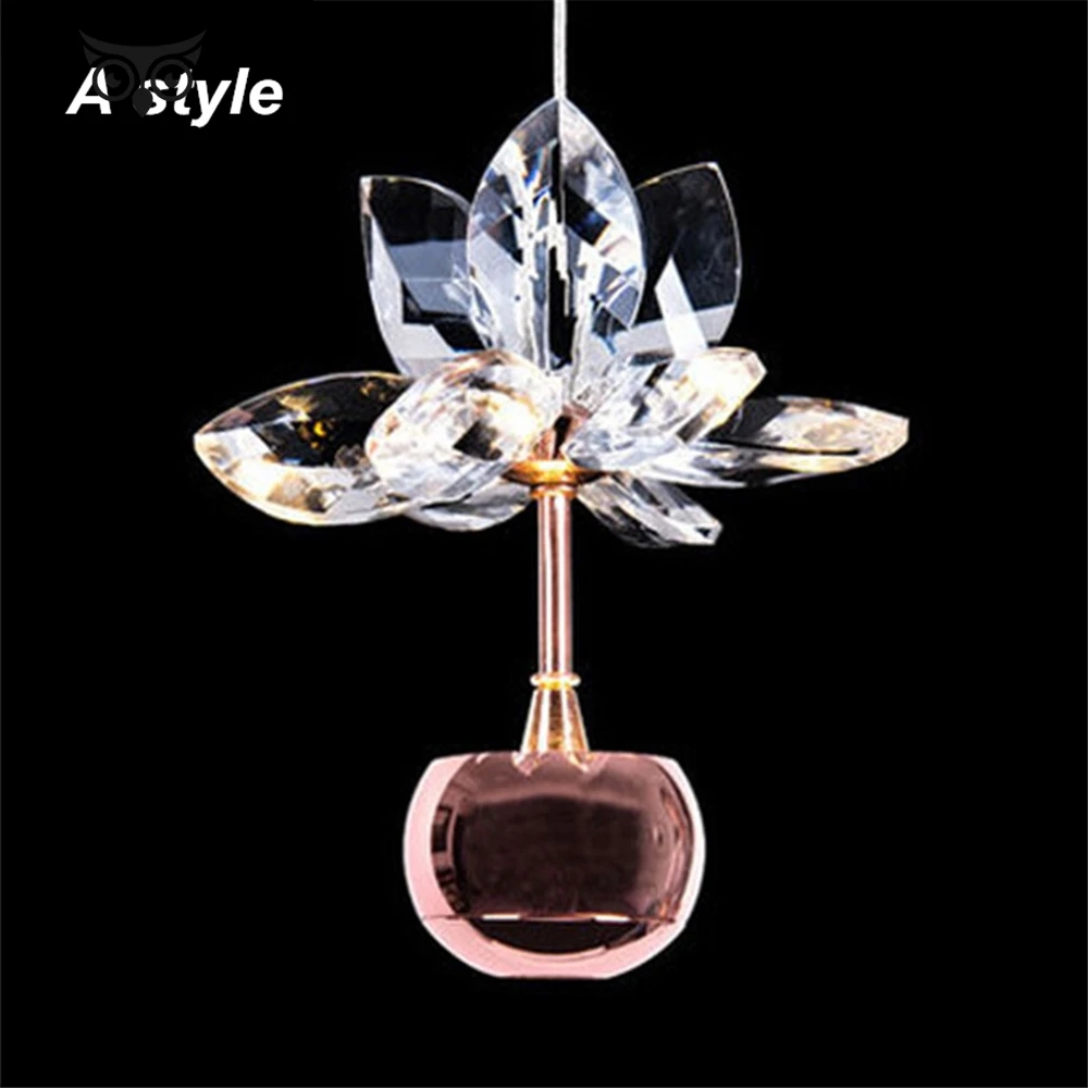 Modern Led Art Pendant Lights Nordic Luxury Leaf Crystal Suspension Lamp Living Room Kitchen Hanging Luminaria | Лампы и освещение