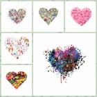 Мультяшные наклейки на одежду для футболок