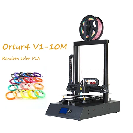 Ortur4 V1-10m Металлический куб рамка Ortur4 V2 безопасный дом принтер многофункциональный ЖК 3d принтер для дизайнерской 3d куклы делая машину Impresoras 3d - Цвет: Ortur4 V1-10m