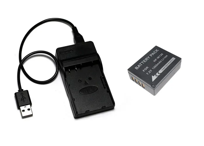 NP W126 NPW126 батарея + USB зарядное устройство для Fujifilm Fuji FinePix HS30EXR HS33EXR X Pro1 E1 E2 A1 A2 T1