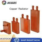 Полностью медный Универсальный водяной блок CPU GPU North Bridge, радиатор для графической карты, процессор Intel и AMD, охладитель радиатора