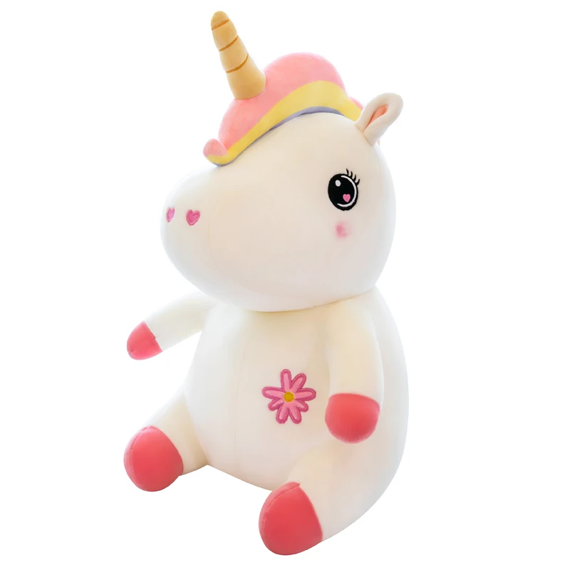 

30-65CM Unicorn Sitting Posture Plush Toy Doll Pillow Backpack Soft and Undeformable Stuffed Animal Holiday Gift to girlfriend