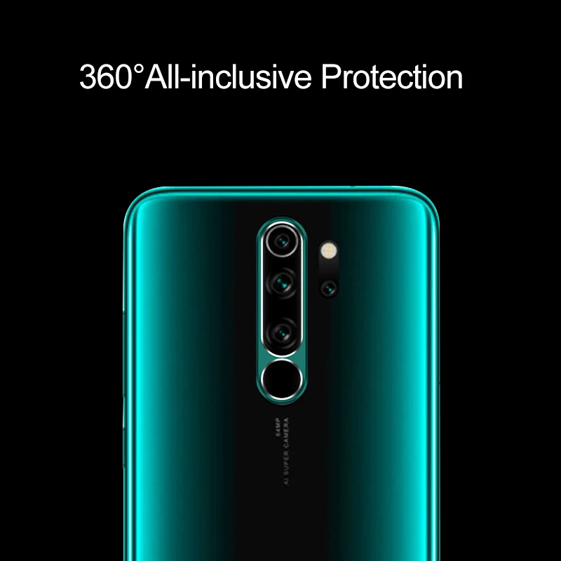 Закаленное стекло + металлическое защитное кольцо для Xiaomi Redmi Note 8 8T 7 Pro объектив