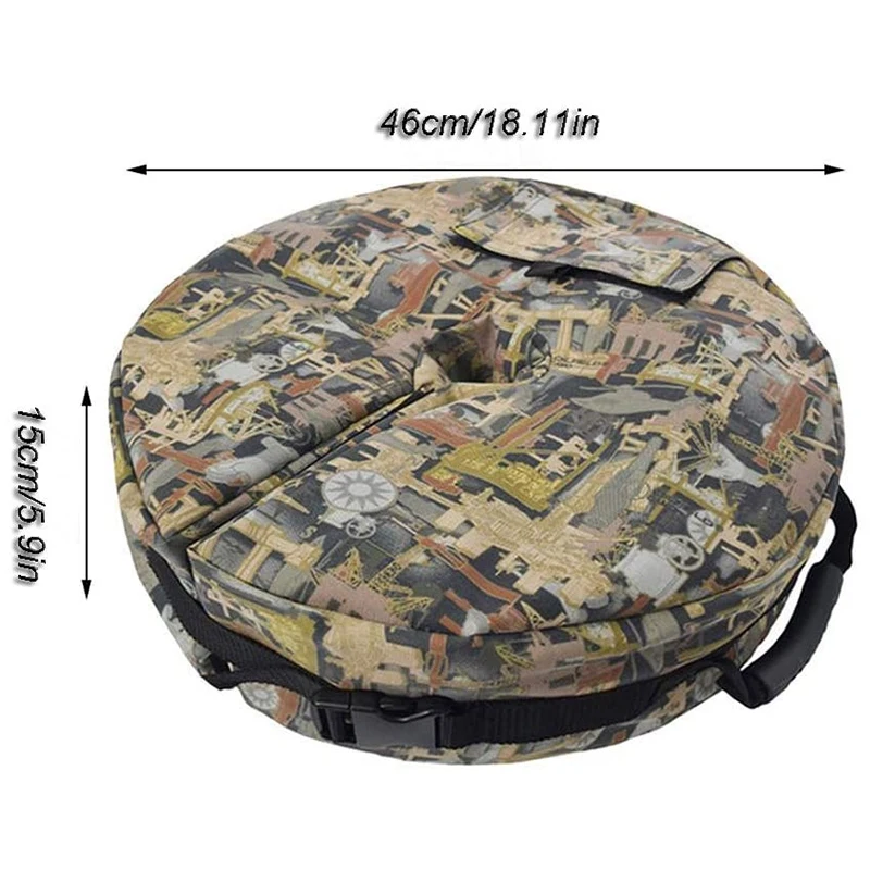 

Parasol Umbrella Stand Weight Bag Detachable Round Garden Parasol Stand