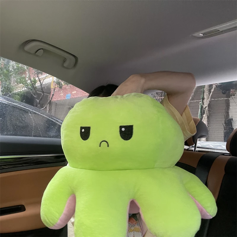 Для-baymaxs плюшевая игрушка-осьминог реверсиб настроение нетоксичный пулпо