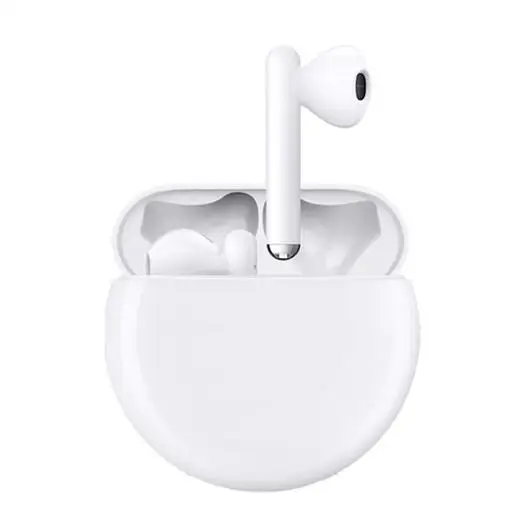 Новые оригинальные беспроводные наушники HUAWEI FreeBuds 3 Bluetooth, kirin A1 Tap, быстрая Беспроводная зарядка, настоящая беспроводная гарнитура - Цвет: White