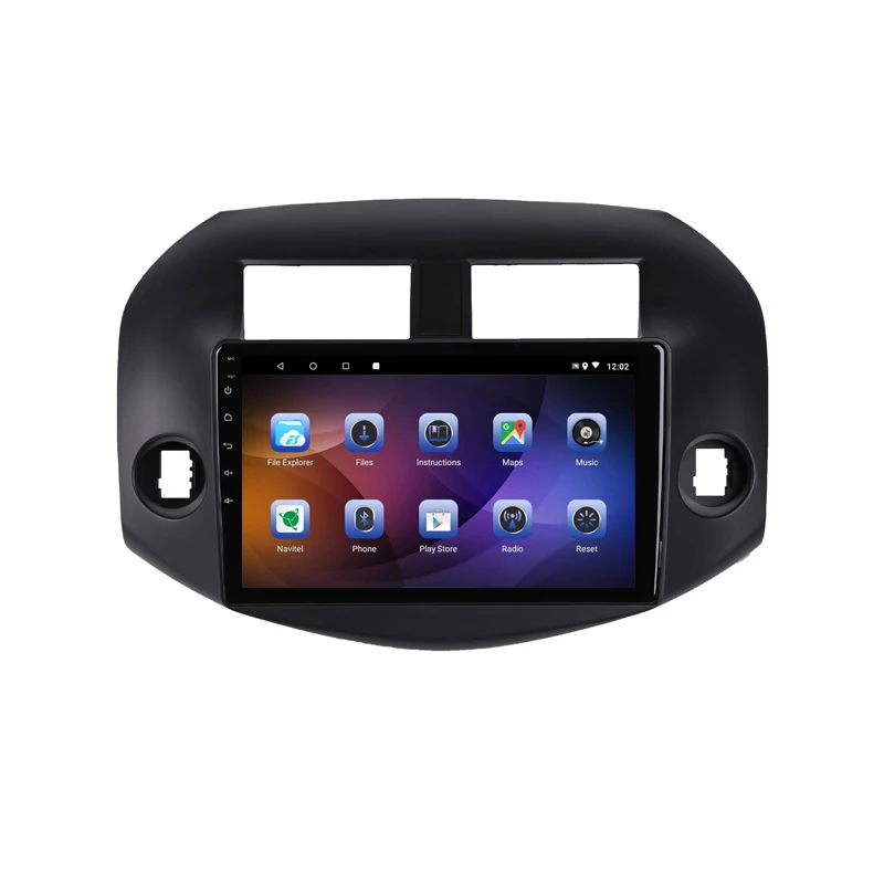 Головное устройство для Toyota RAV4 10 1 дюйма 4 Гб ОЗУ 8 ядер Android DVD GPS навигация 2007 2008 2009