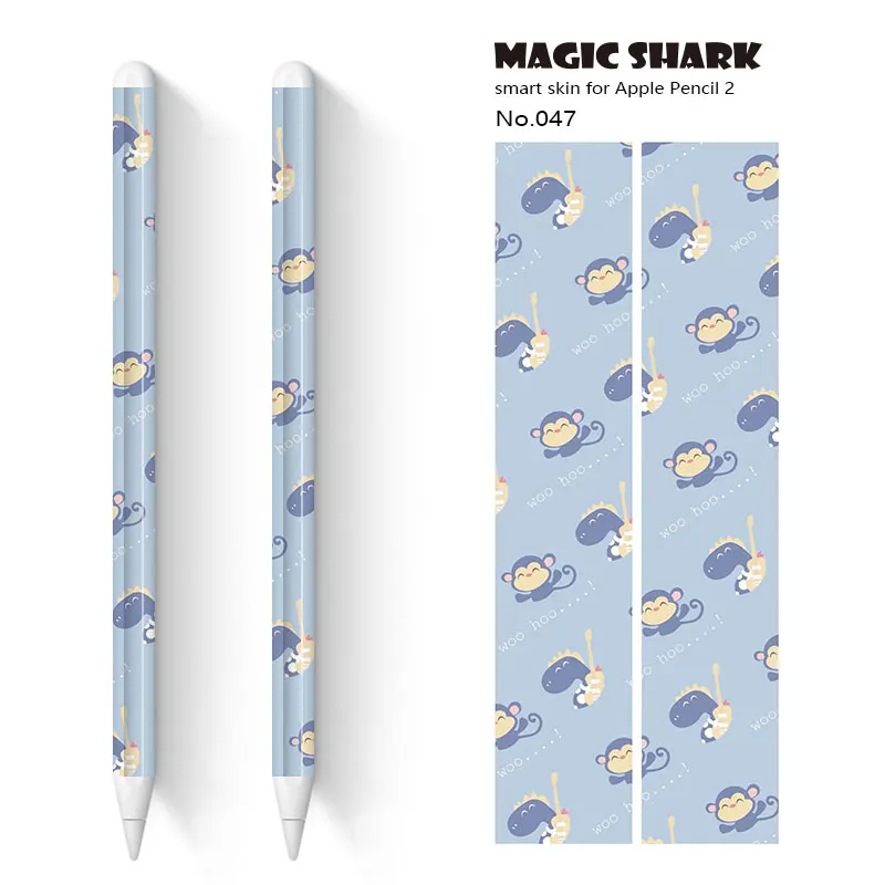 Magic Shark 2 в 1 карандаш Shinchan мультфильм Pokemon 3 м ПВХ без выцветания Наклейка защитная
