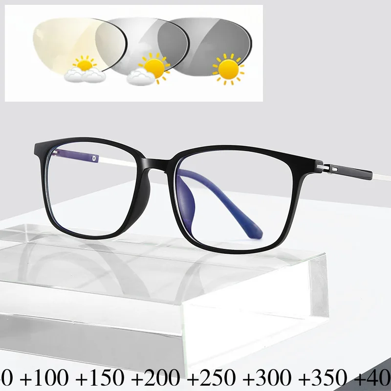 Очки для чтения с фотохромными линзами женские оптические аксессуары в