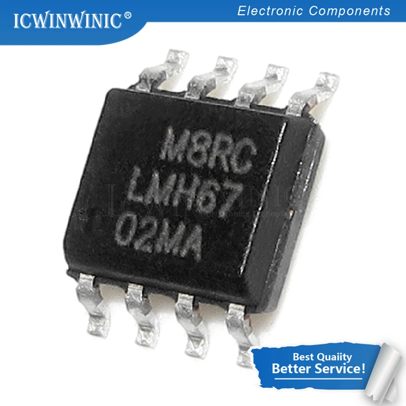 

5 шт. LMH6702MA SOP-8 LMH6702MAX SOP LMH6702 SOP8 LMH67 02MA IC