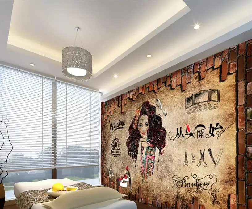 3d обои для салона красоты | Обустройство дома