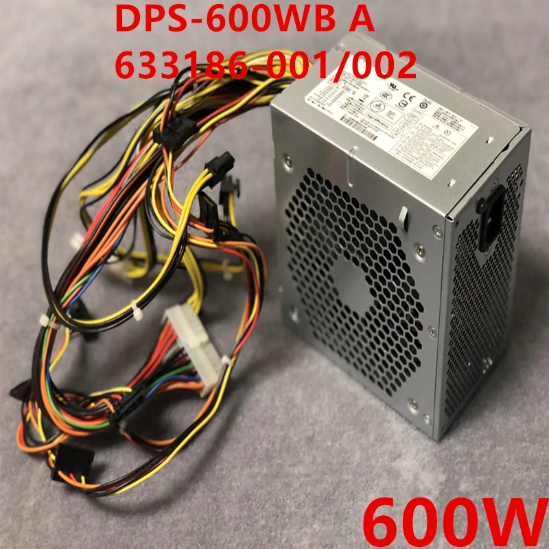 Новый оригинальный блок питания для HP ENVY H8 H9 800 810 Феникс h9-1400t 600W DPS-600WB A 633186-001/002 B