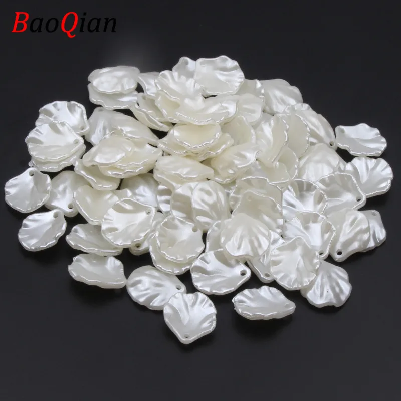 50 шт. акриловые бусины с имитацией жемчуга для самостоятельного изготовления