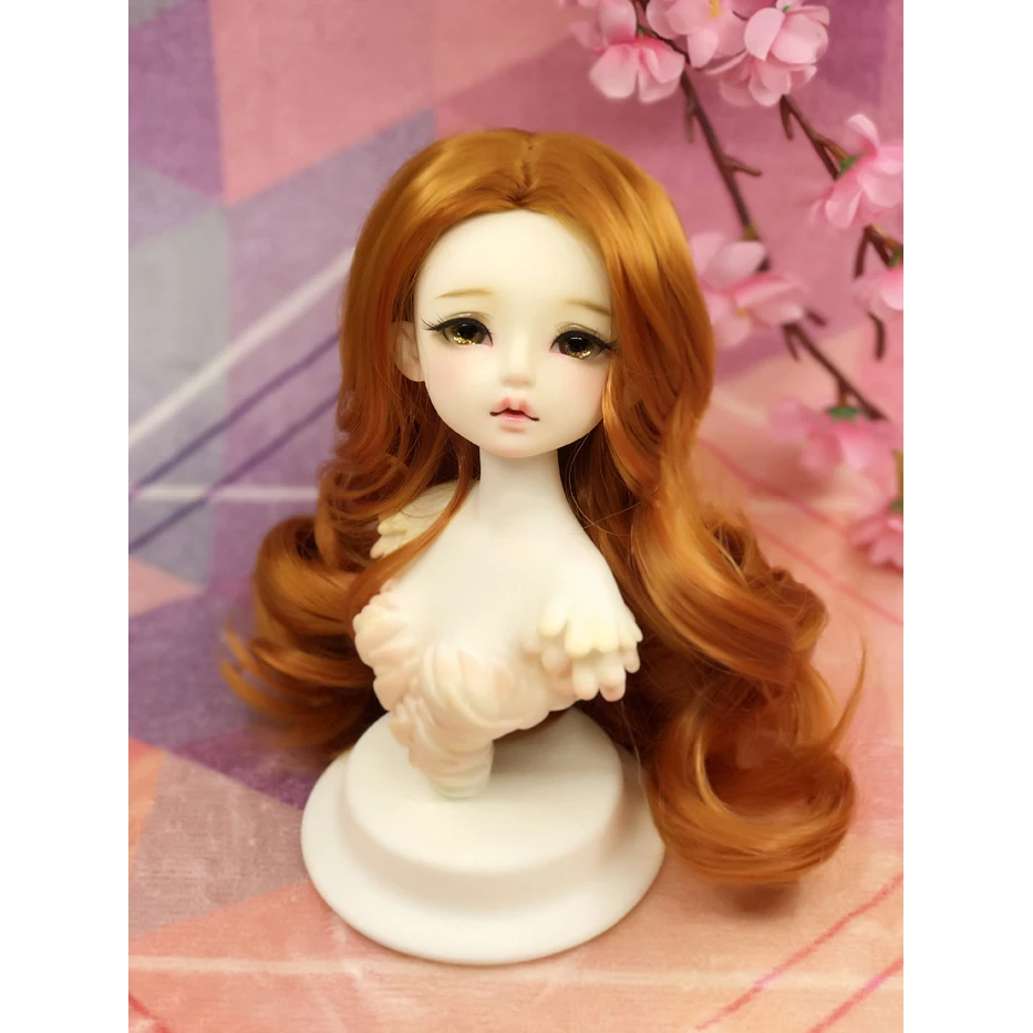 Allaosify 1/3 1/4 1/6 1/8 BJD волос мульти Цвет SD кукла парик|Куклы| |
