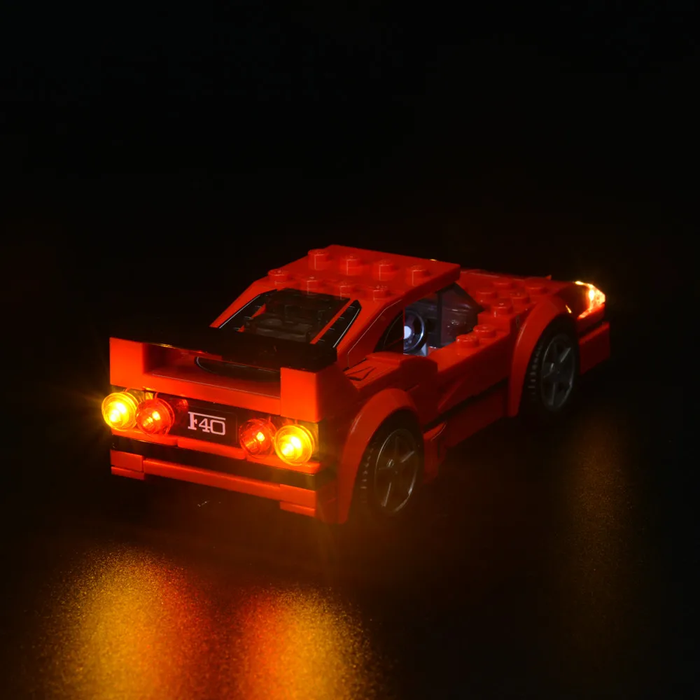 EasyLite набор светодиодных огней для модели 75890 Speed Champions F40. Инструкция по сборке не включена.