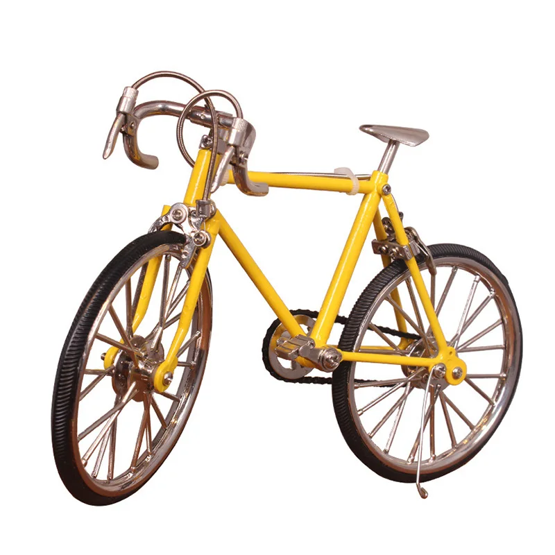 Модель горного велосипеда металлическая ручная работа аксессуары для украшения