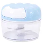 Многофункциональный высококачественный пластиковый мини-измельчитель овощей фруктов твист измельчитель ручная мясорубка измельчитель чеснока 3 цвета