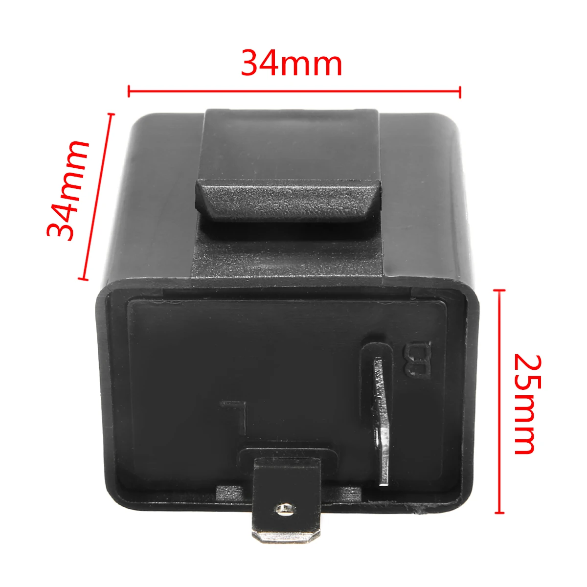 Светодиодный проблесковый маячок Для указателя поворота мотоцикла 1 шт. 12 В 2pin