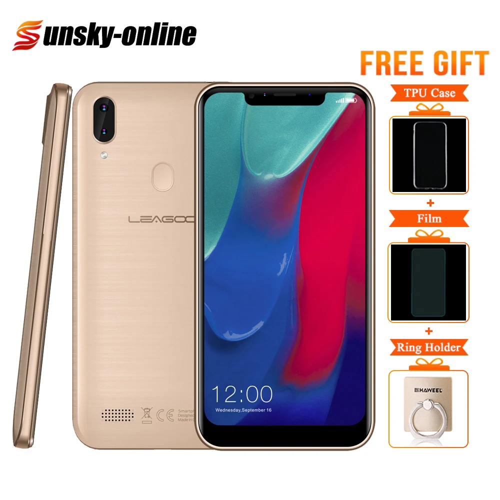 LEAGOO M11 6 18 &quot2 Гб ОЗУ 16 ПЗУ Смартфон Android 8 1 MT6739 четырехъядерный задний отпечаток
