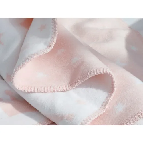 

Mini Crown Cotton baby Blanket 100x120 cm Pink cot organic baby crib sheets edredon satin drap couvert