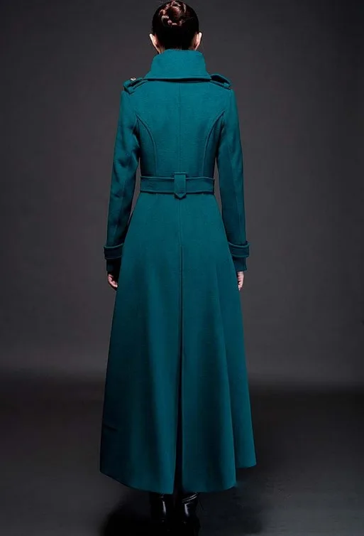 Распродажа! Женская осенне зимняя шерстяная куртка женское двубортное шерстяное