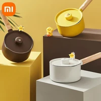 new xiaomi solista line friends mini milk pot non stick coating multi color for frying and stewing