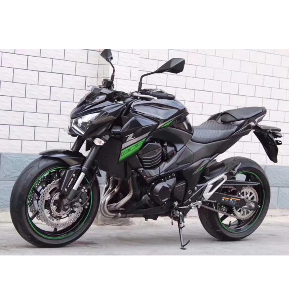 Зеркало заднего вида для kawasaki z650 z800 Kawasaki Z900 2020 Z1000 10 мм универсальное черное