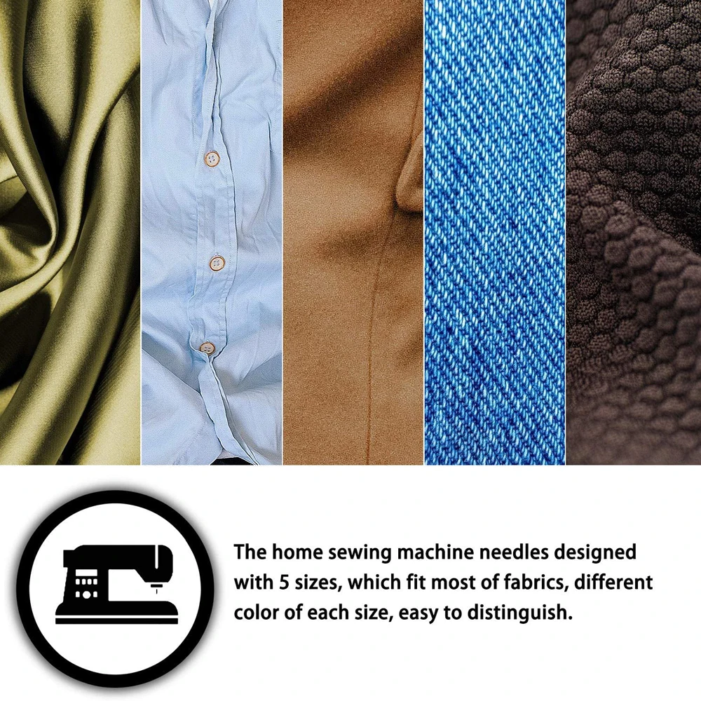 Иглы для швейных машин универсальные обычные 3/15 шт.