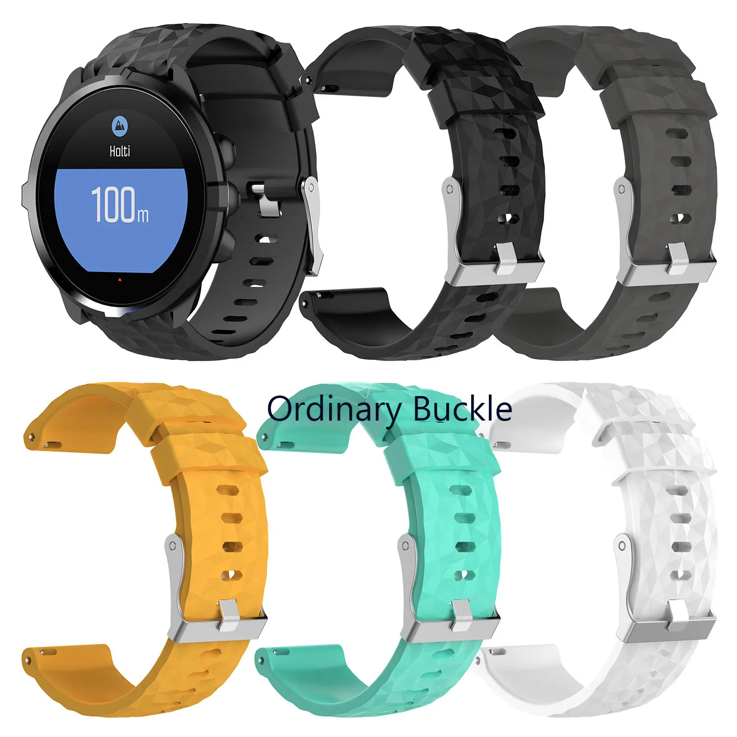 Модный Удобный ремешок для часов Suunto Spartan Sport Wrist HR Baro совместимый с Suunto9/D5i/TRAVERSE 3D