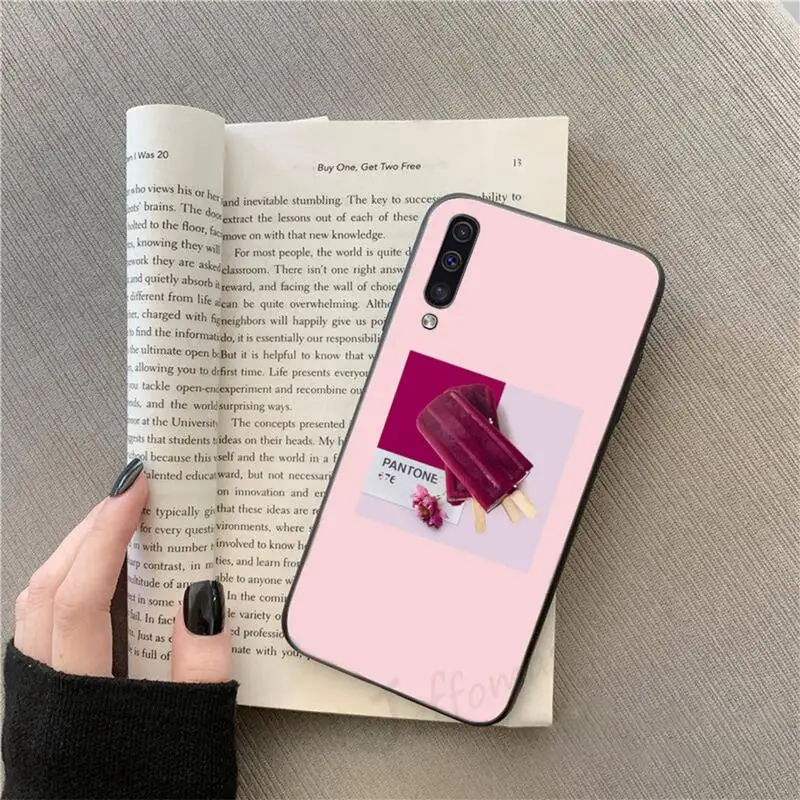 

Flower Summer Pink aesthetics Phone Case For Samsung galaxy S 9 10 20 A 10 21 30 31 40 50 51 71 s note 20 j 4 2018 plus