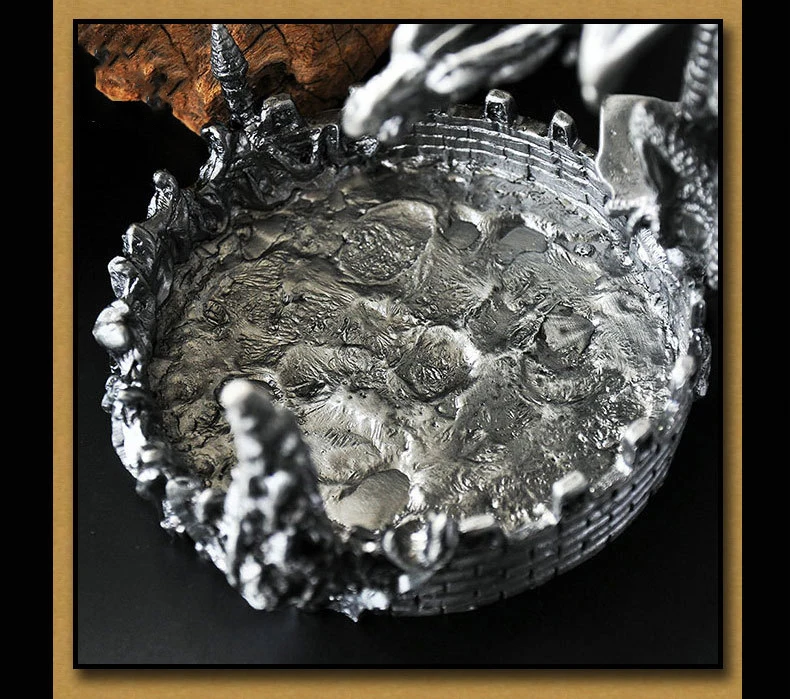 

CHENGSHUO dnd dice tray, dragon shaped tray, TRPG games, Dice display tray the table games