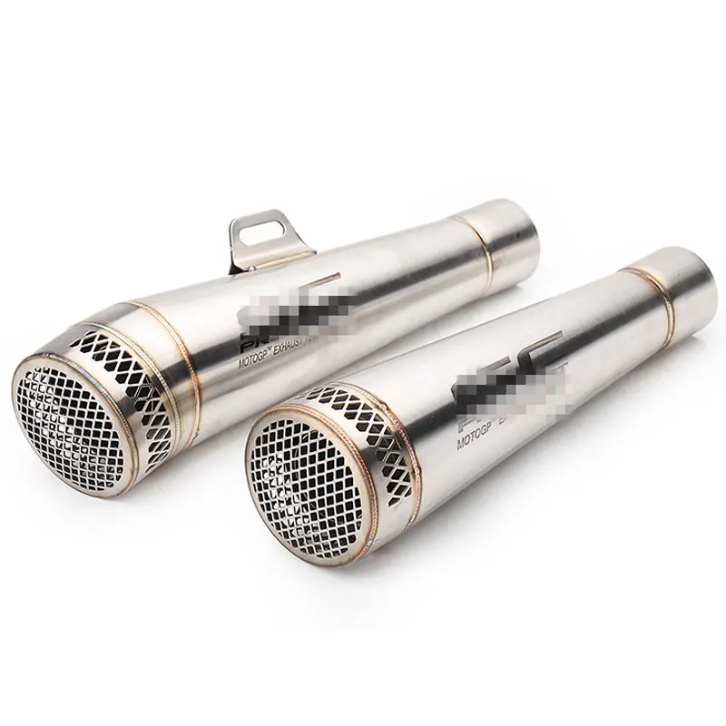 Мотоцикл выхлопной Akrapovic GP глушитель Escape Moto Echappement выхлопная труба модифицированная для FZ6 CBR250 ninja400/250 gsxr600 MT09 07