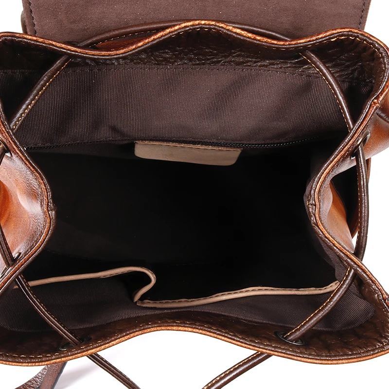 Женский рюкзак из воловьей кожи первого слоя для девочек школьные сумки книг